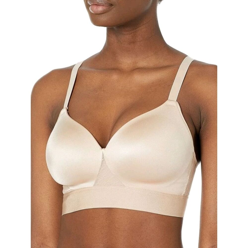 Bali Seamless Nude Longline T-Shirt Bra 42D